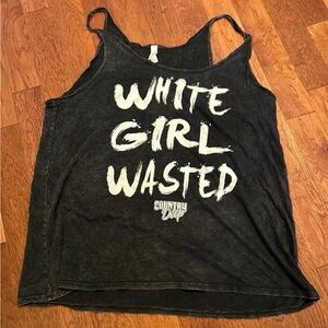 Bella Canvas “Country Derp” Charcoal Graphic Tank Top